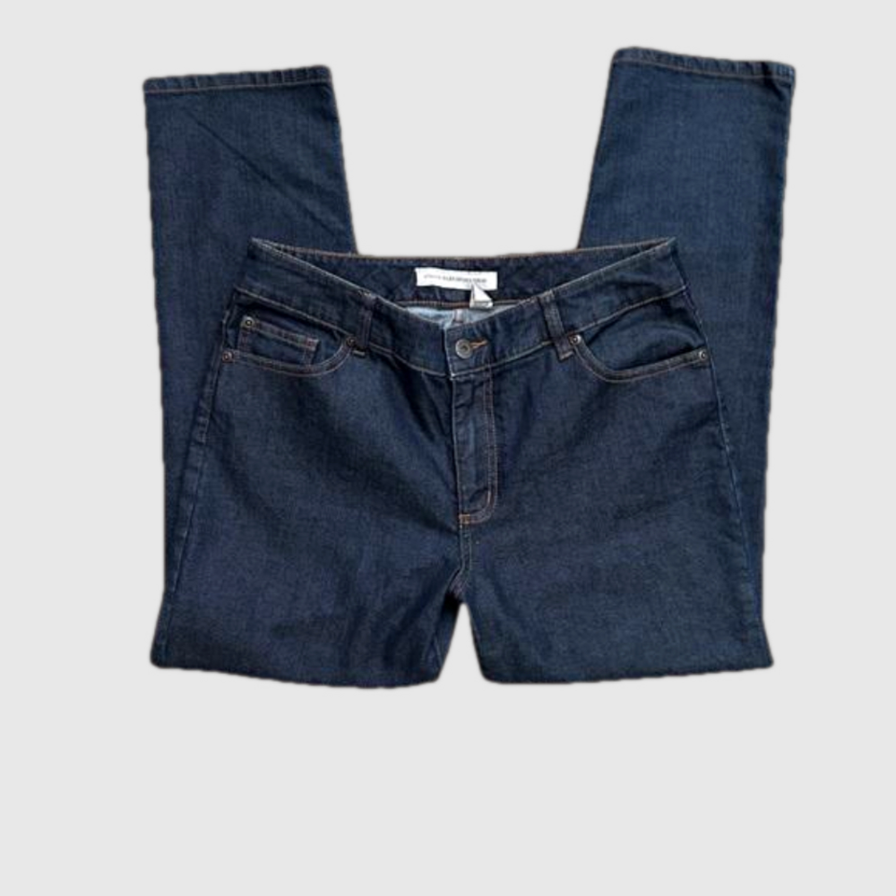 Chico's Ultimate Fit Dark Wash Denim Jeans Size 1.5 M/10 - Picture 5 of 11